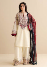 3-PC Unstitched Digital Printed Lawn Coco by Zara Shahjahan | NISA-4B